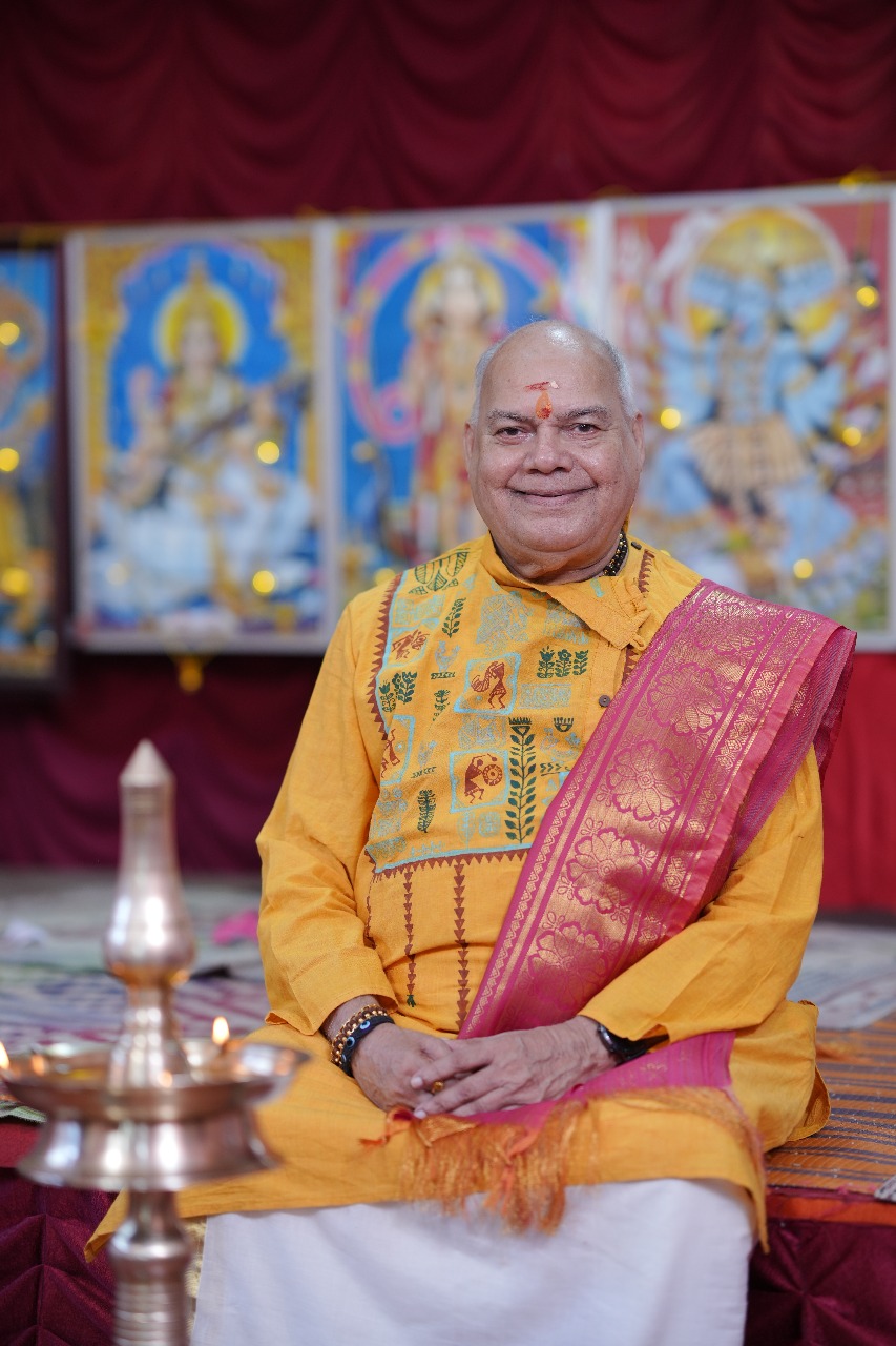 The guru in portrait